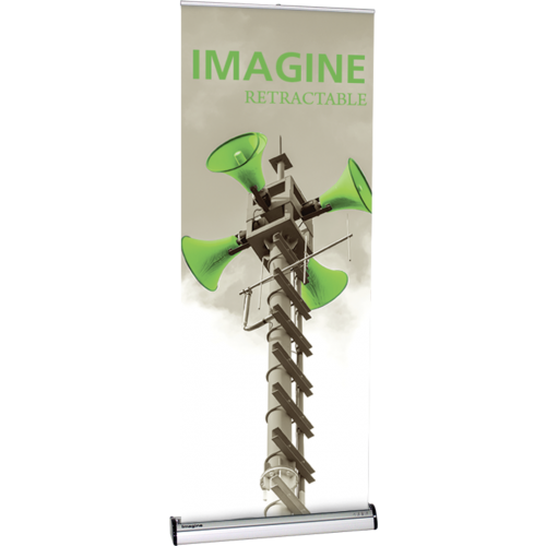 imagine retractable banner stand left